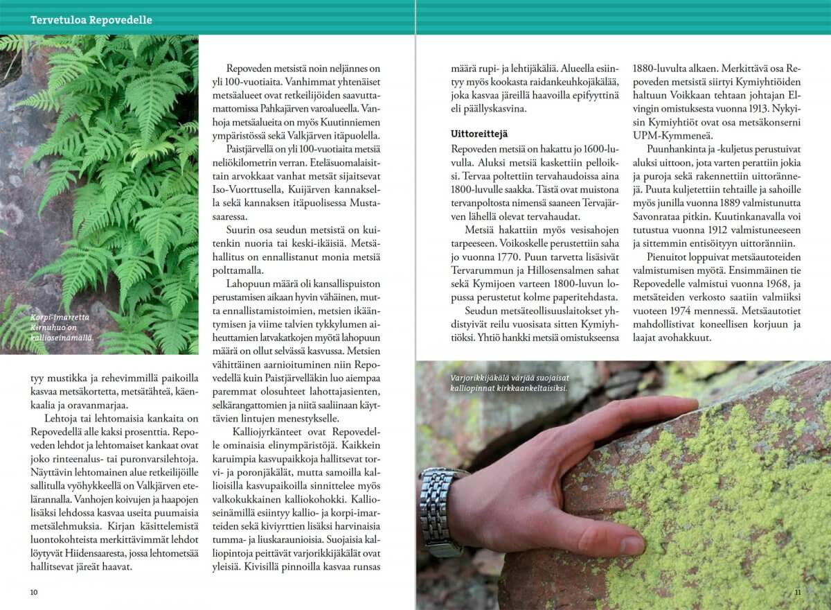 Calazo Kartat Repoveden retkeilyopas Treeline Outdoors