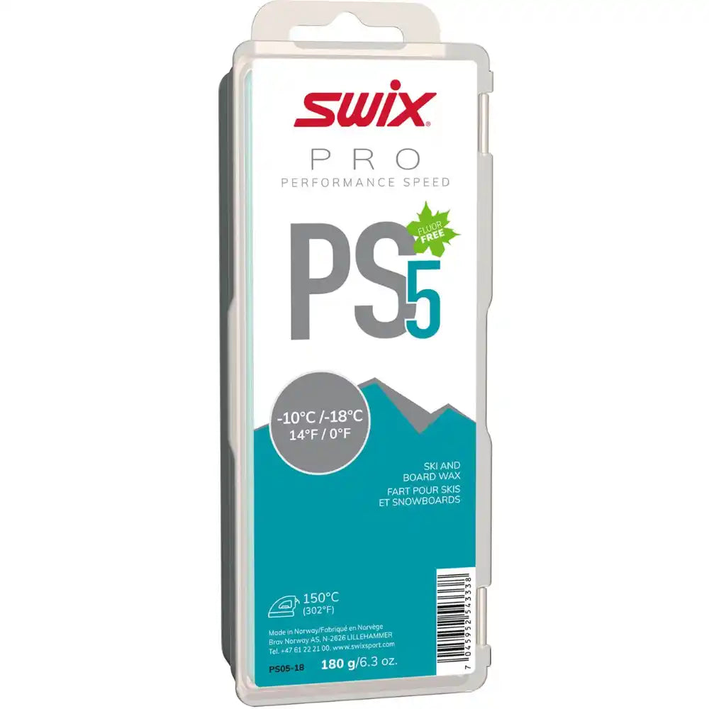 Swix Suksivoiteet PS5 Turquoise, -10°C/-18°C, 180g Treeline Outdoors