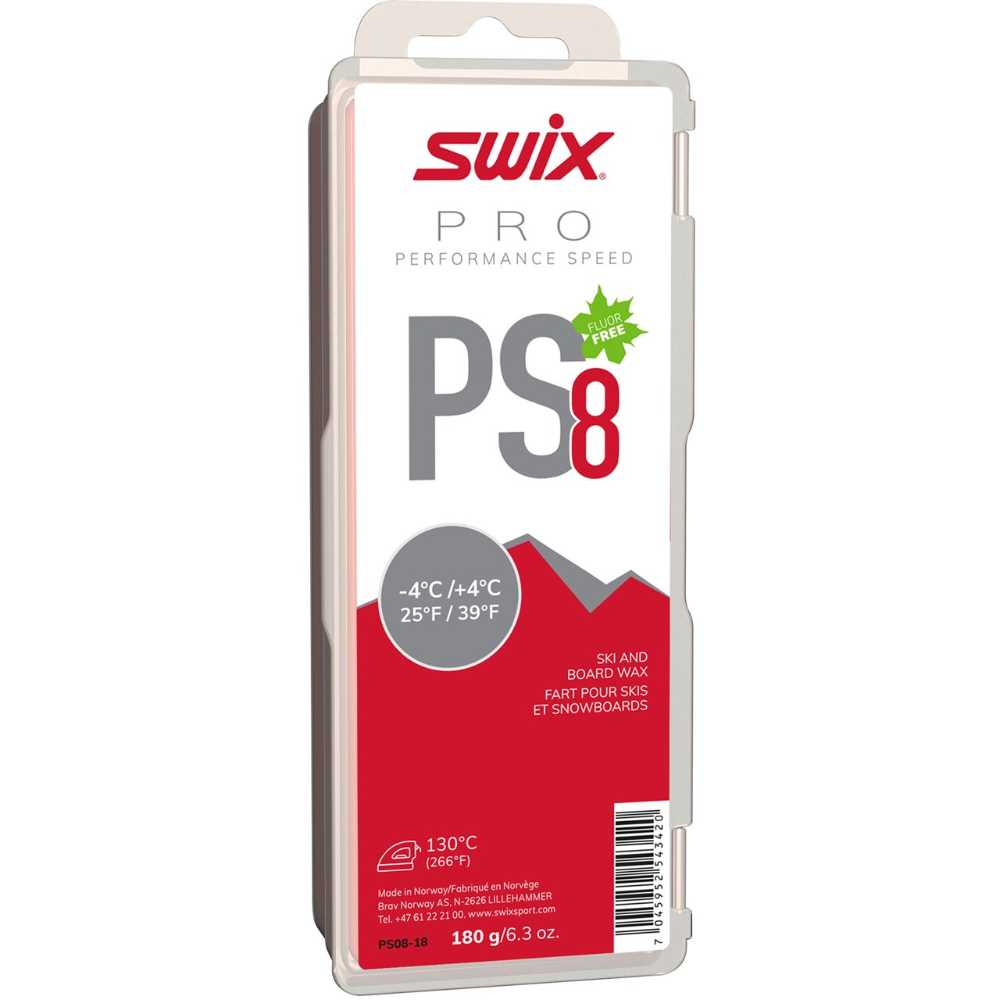 Swix Suksivoiteet PS8 Red, -4°C/+4°C, 180g Treeline Outdoors
