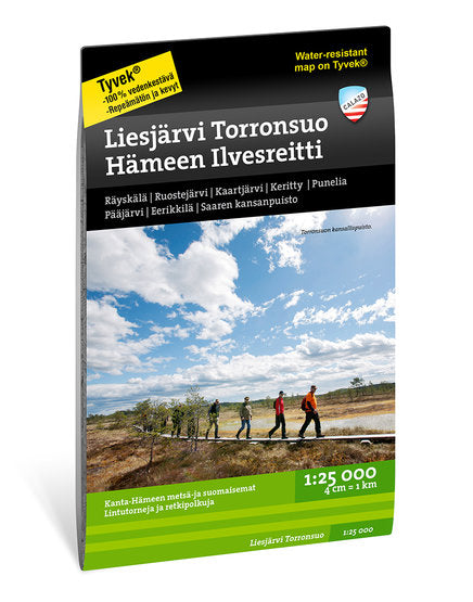 Calazo Kartat Liesjärvi Torronsuo Treeline Outdoors