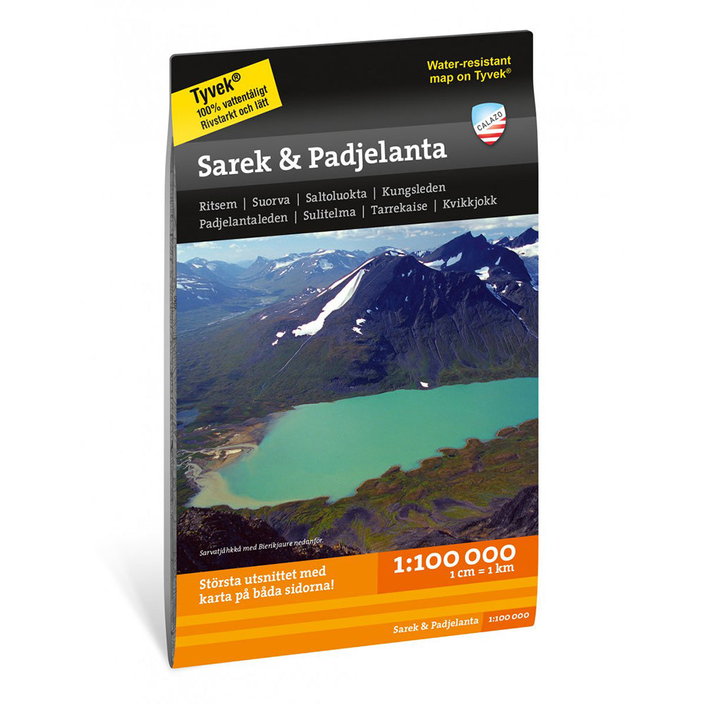 Calazo Kartat Sarek & Padjelanta Treeline Outdoors