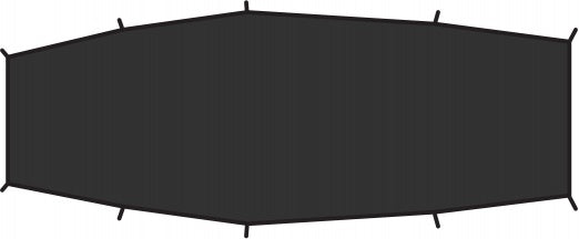 Fjällräven Telttojen pohjakankaat (footprint) Shape 2 footprint Treeline Outdoors