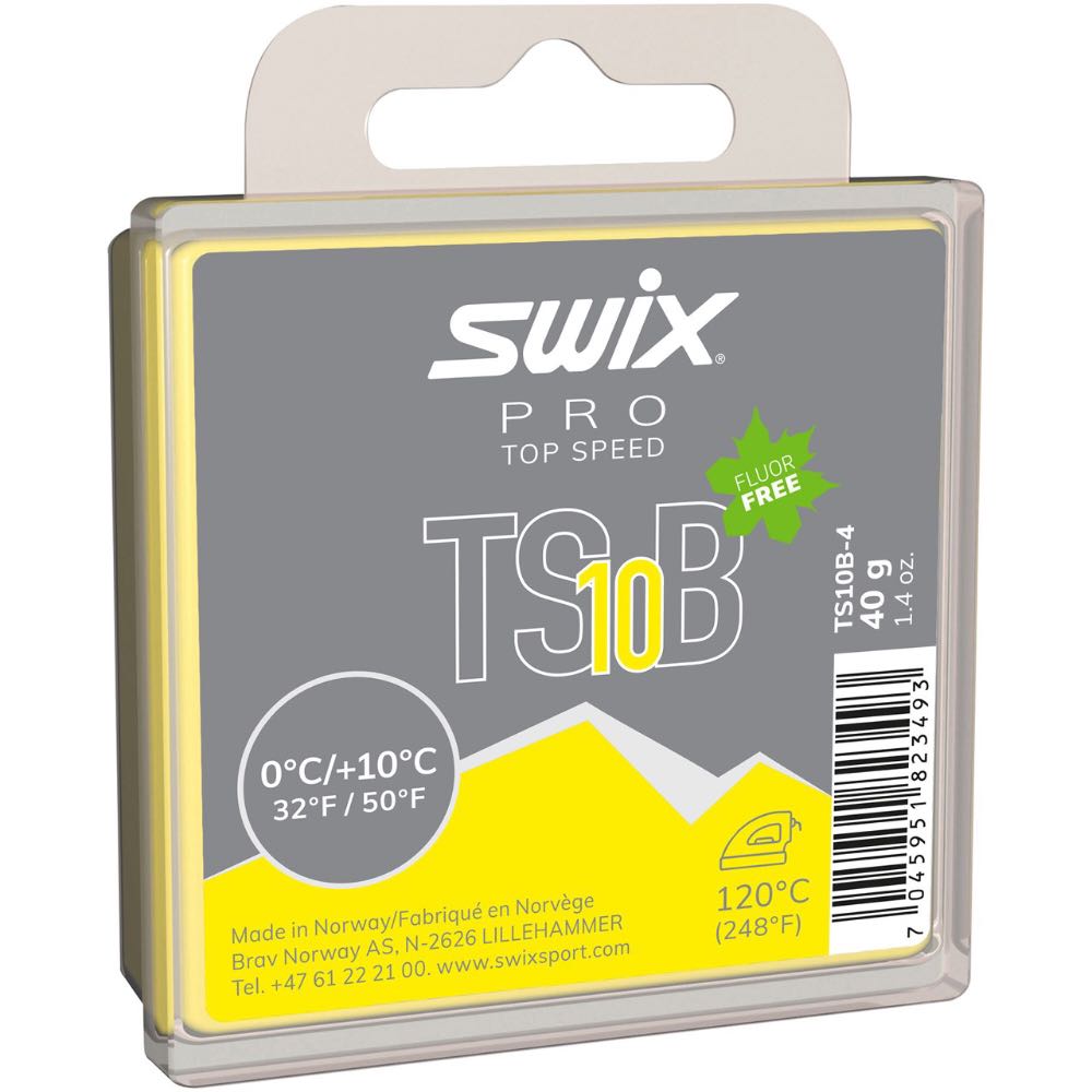 Swix Suksivoiteet TS10 Black, 0°C/+10°C, 40g Treeline Outdoors