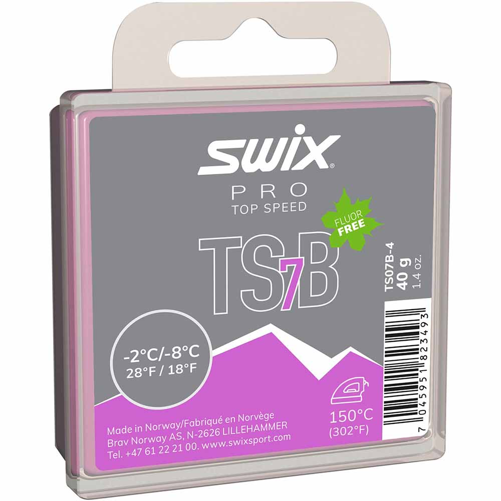 Swix Suksivoiteet TS7 Black, -2°C/-8°C, 40g Treeline Outdoors