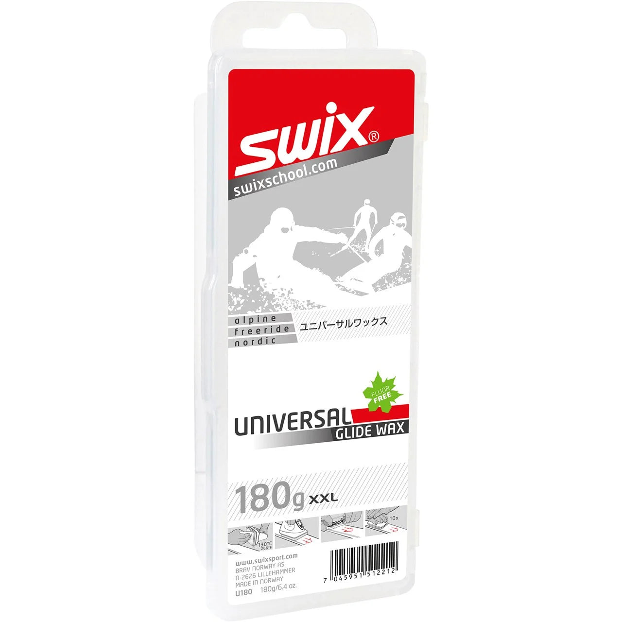 Swix Suksivoiteet U180 Universal Wax, 180g Treeline Outdoors