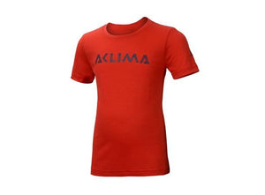Aclima T-paidat LW T-Shirt Logo Lasten Treeline Outdoors