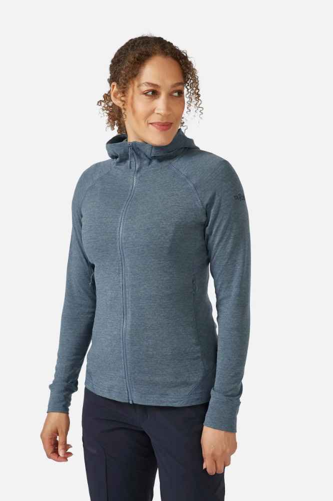 Rab Fleecetakit Nexus Hoody Women's Treeline Outdoors
