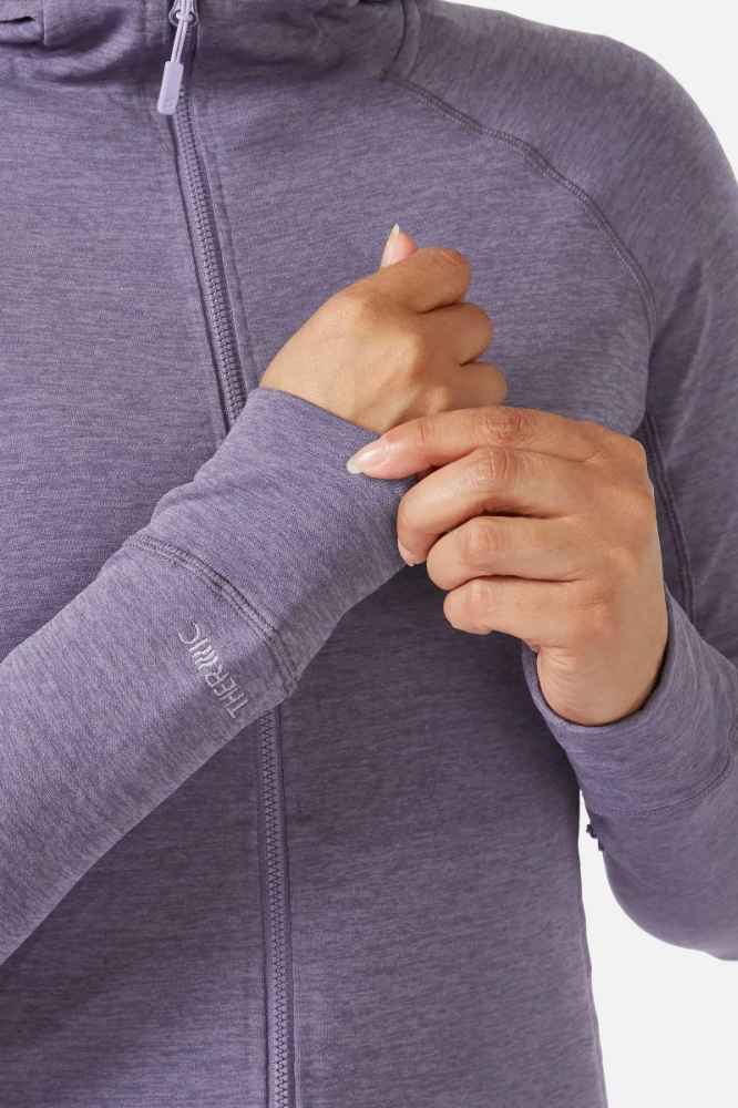 Rab Fleecetakit Nexus Hoody Women's Treeline Outdoors