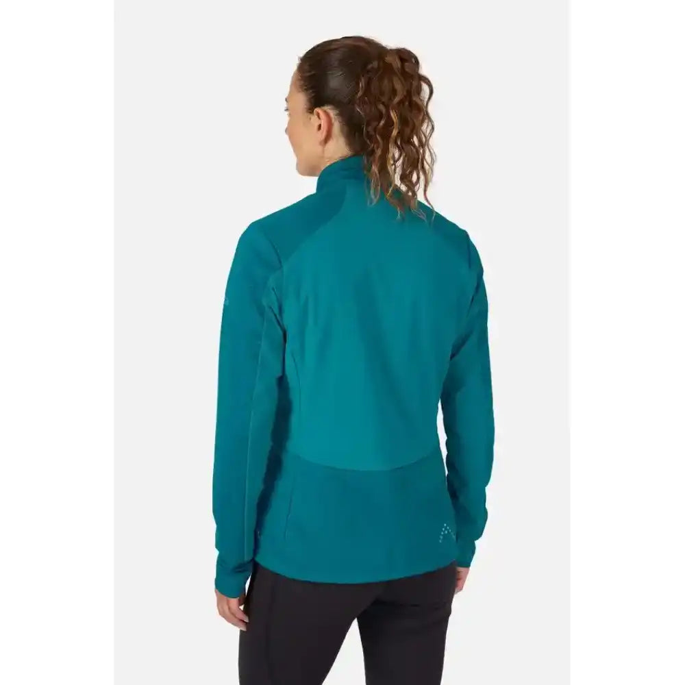 Rab Softshell-takit Stormveil Windstopper Jacket Women's Treeline Outdoors