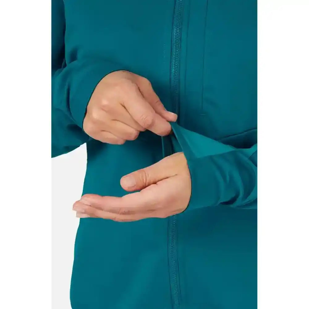 Rab Softshell-takit Stormveil Windstopper Jacket Women's Treeline Outdoors