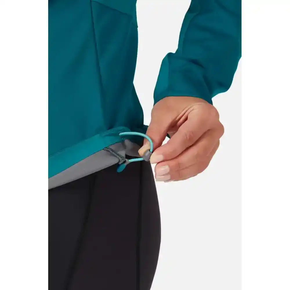 Rab Softshell-takit Stormveil Windstopper Jacket Women's Treeline Outdoors
