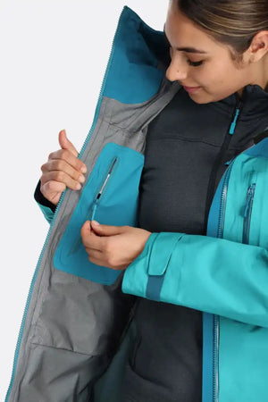 Rab Vedenpitävät kuoritakit Zanskar GORE-TEX® Jacket Women's Treeline Outdoors